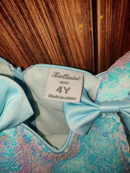 Официална детска рокля шаферка