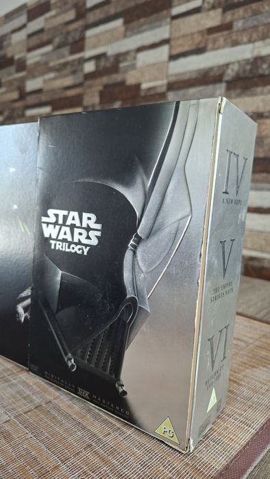 Colectie Star wars  Trilogy  4 x DVD  original