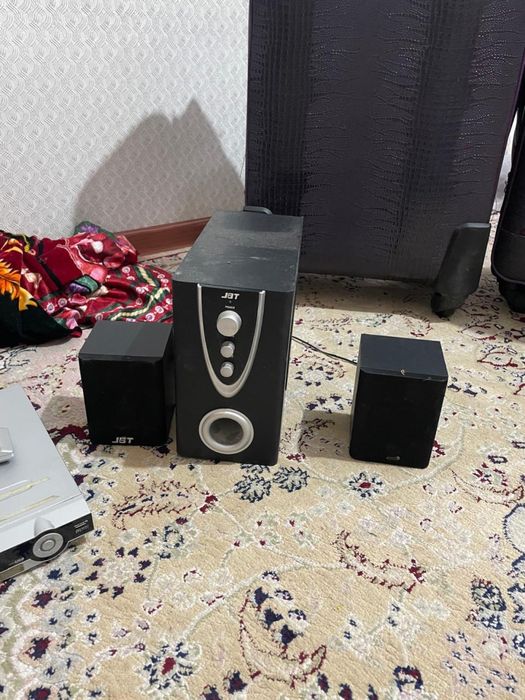 Продам колонку, DVD, домашний телефон