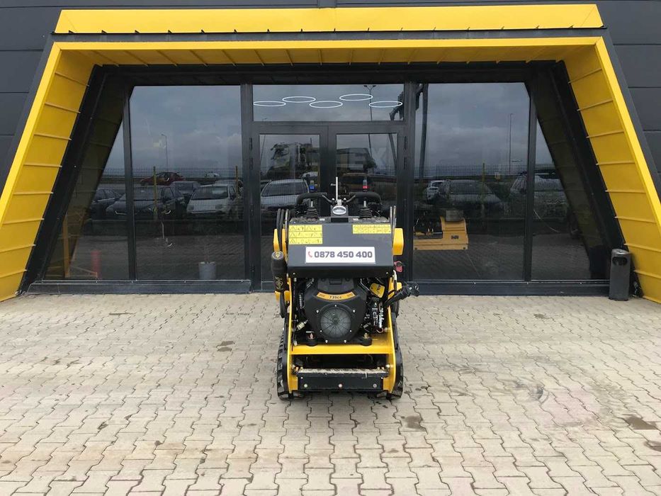 Верижен мини челен товарач 900кг. Cimex ПОД НАЕМ от Рентекс