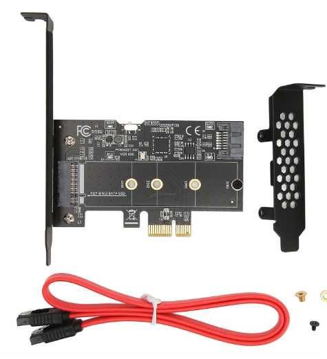 PCIE към M.2 NGFF разширителна карта, високоскоростна High Craft Step