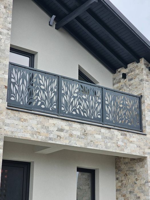 Balcoane din tabla decupata CNC