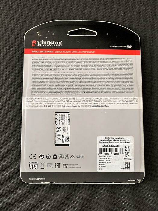 SSD накопитель 240 Gb