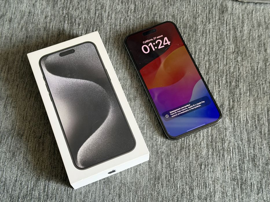 iPhone 15 Pro Max, Black Titanium, 512GB