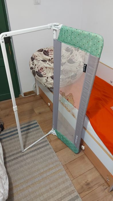 Bariera protectie margine pat Lorelli, pliabila