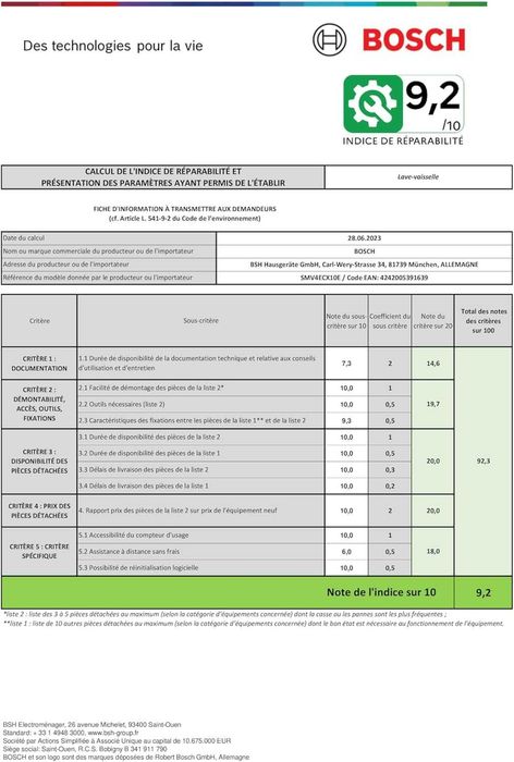 Vand masina de spalat vase Bosch, noua - 1290 lei