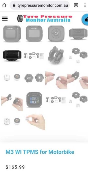 Senzori presiune roti moto / motocicleta / scuter / atv , wireless