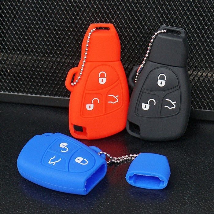 Силиконов кейс (калъф) за Мерцедес ключ тип "рибка" за Mercedes