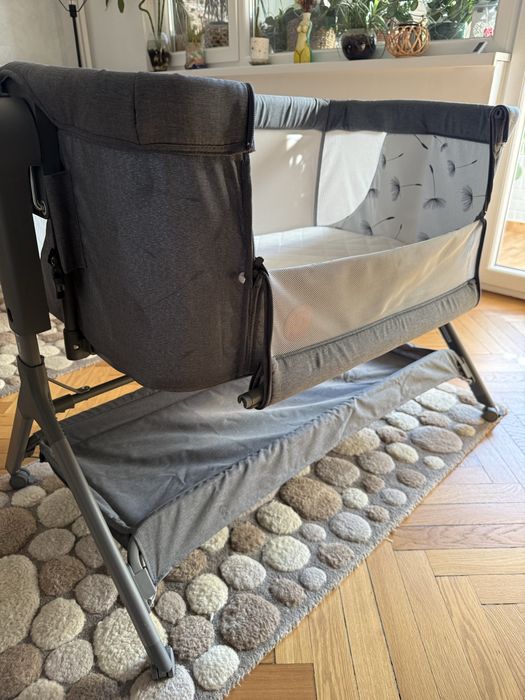 Patut co-sleeper, Lionelo, Leonie Plus, Pliabil, leganare, unghiular Reglabil 6 pozitii pe inaltime
