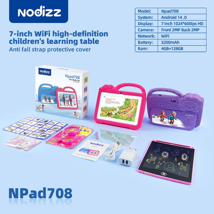 Детский планшет NODIZZ Npad708