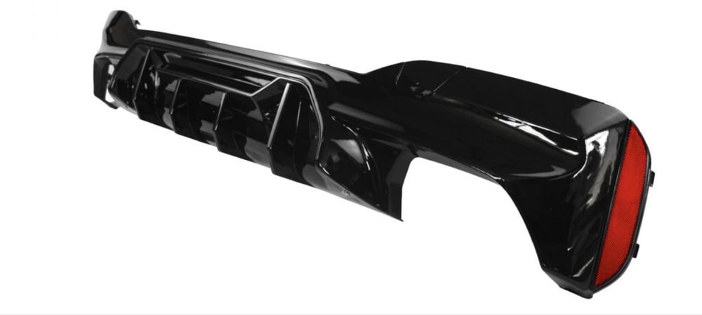 Бмв Г30 Г31 Оребрен Дифузьор / Добавка за задна броня BMW G30 G31