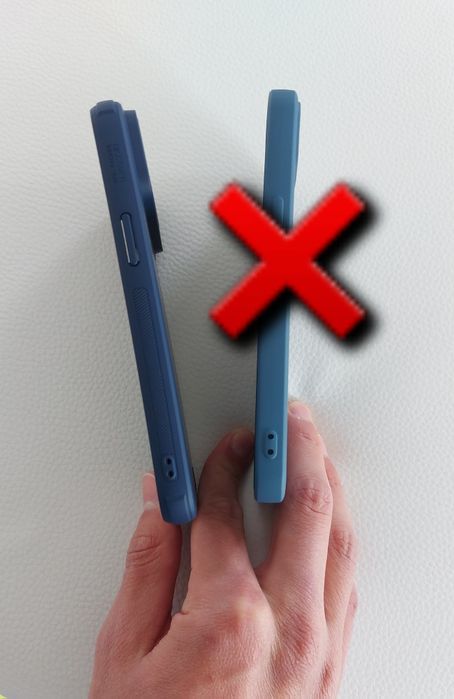Husa iPhone 13 , 14 noua , culoarea albastra