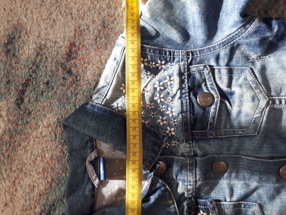 Дънкова сакетка за момиче