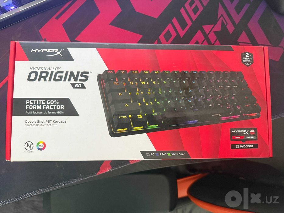 Клавиатура HyperX Alloy Origins 60 RGB