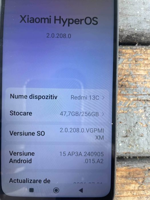 Vând redmi 13 c 256 GB