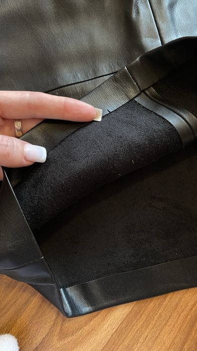 Продам кожаную юбку