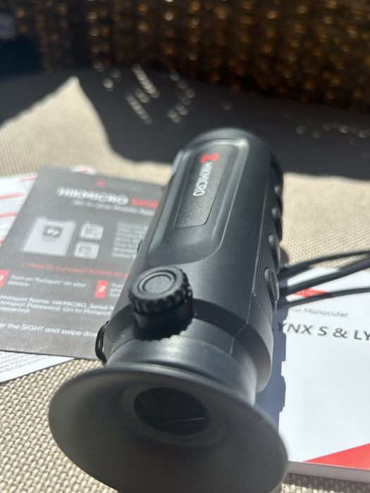 Monocular cu vedere termica  Lynx LC06S, HIKMICRO, 4x zoom digital
