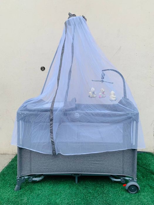 Новые детские кровати и манежи со склада