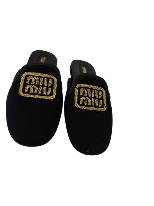 Miu Miu чехли кадифе