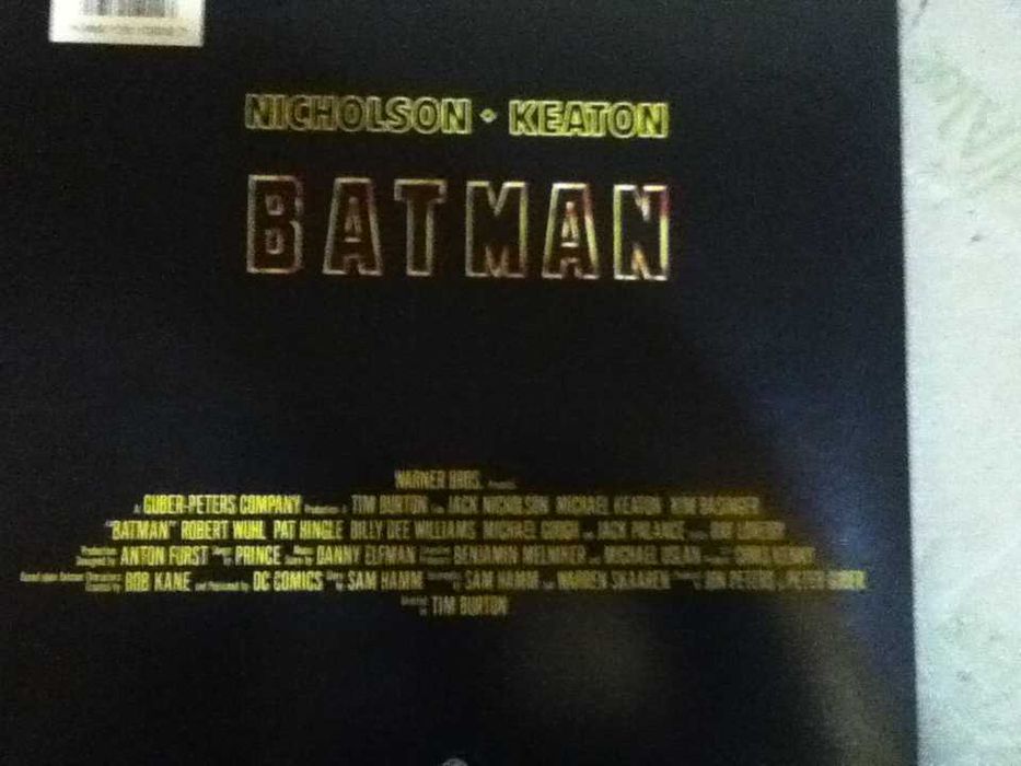 Laserdisc Batman / Лазерен диск Батман