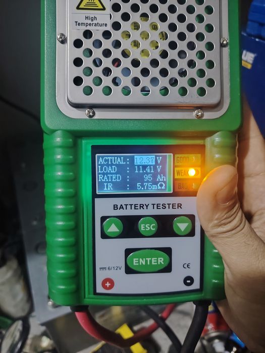 тестер для акумляторов akumlyator uchun tester