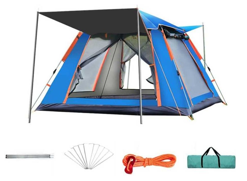 Палатка автомат-240х240х154 см 7 мест Доставка бесплатно