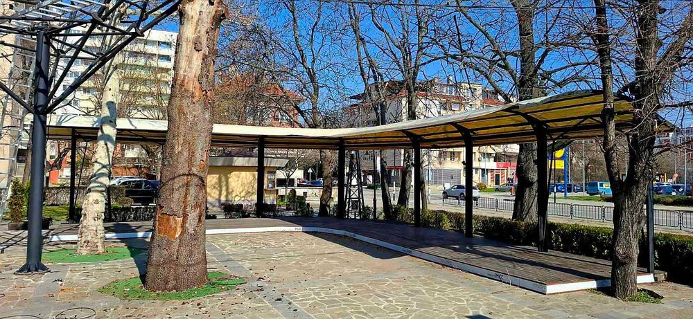 Тента - сенник за засенчване 68 кв.м.