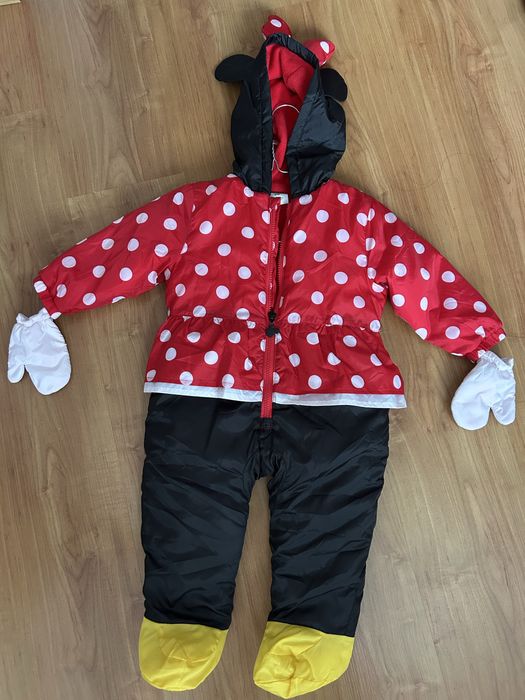 Бебешки зимен гащеризон “Мини маус”