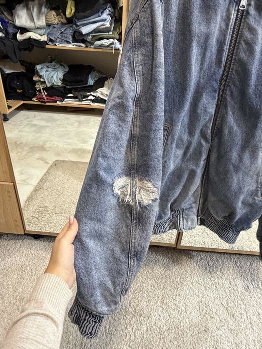 Geaca blug/denim Diesel military bomber