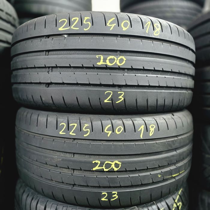2x 225/40/18 VARA DUNLOP 2023 Stare excelentă