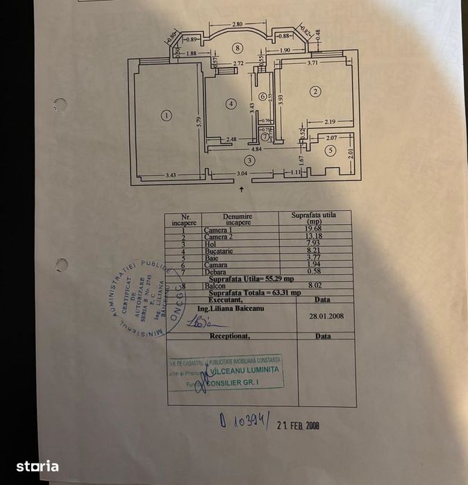 Apartament 2 camere Trocadero 133000 euro