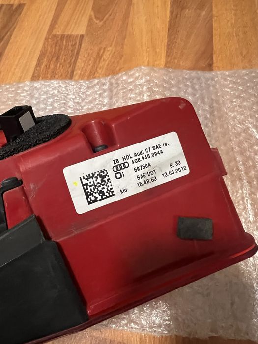 Audi A7 2012г. американски стопове