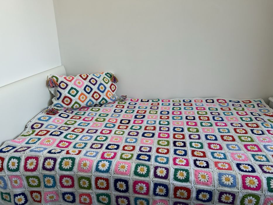 Продам вязанное покрыаало