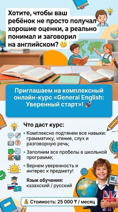 Репетитор английского языка онлайн