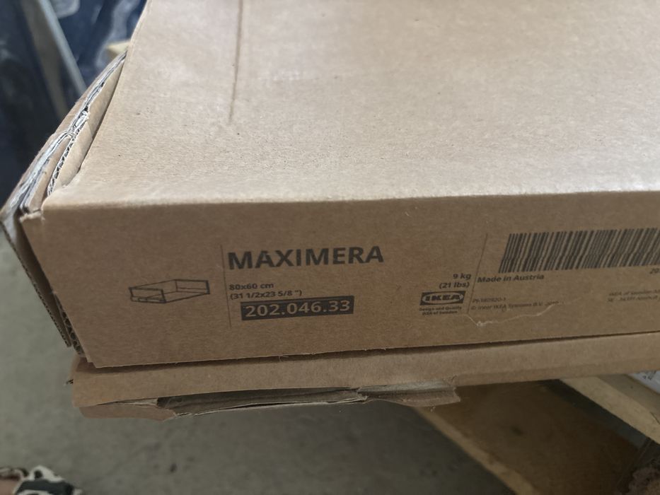 Maximera sertar alb inalt 80x60 Ikea