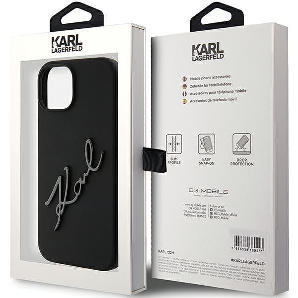 Karl lagerfeld klhcp15ssksbmck iphone 15 / 14 / 13 6.1" black hardcase
