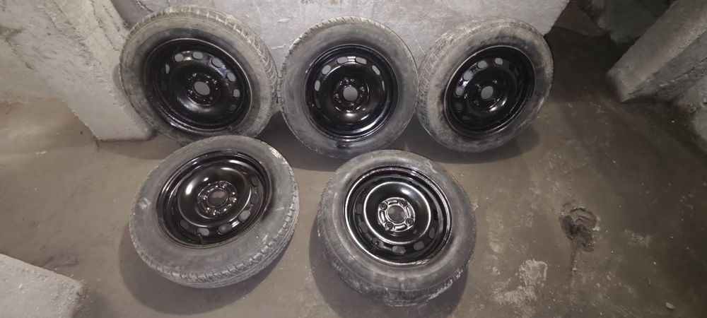 ford fiesta, fusion, peugeot, mazda 2 ; 5  jante otel 4x108, R14