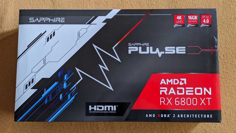 Видеокарта Sapphire PULSE AMD Radeon™ RX 6800 XT