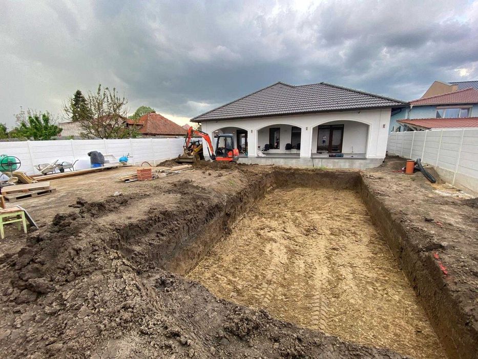 Excavari Sapaturi Case Gard Piscine Decoperte Terenuri