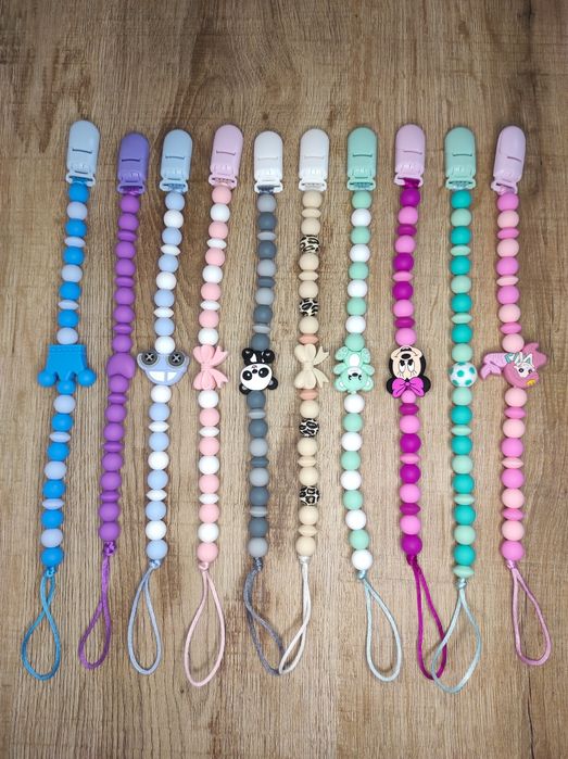 Lănțișor pentru suzeta din silicon