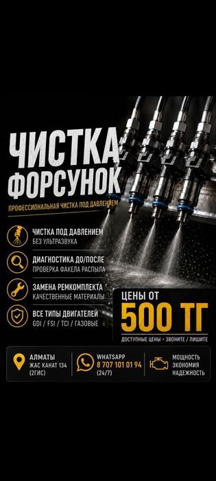 Чистка форсунок. Ремонт форсунок. Промывка форсунок. Очистка форсунок.