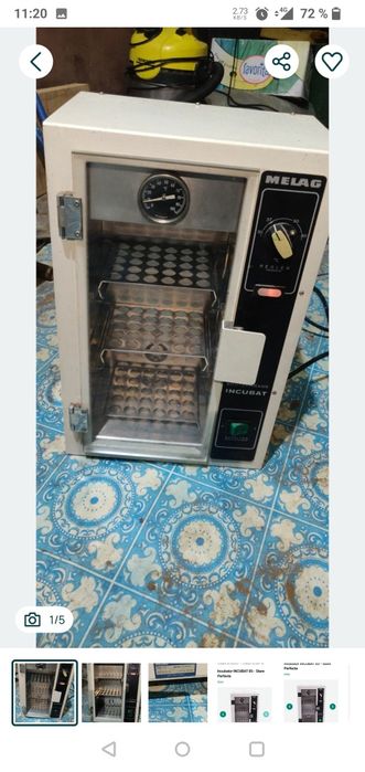 Incubator Melag de laborator