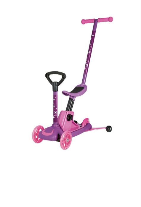 Trotineta 4in 1 mov stare noua