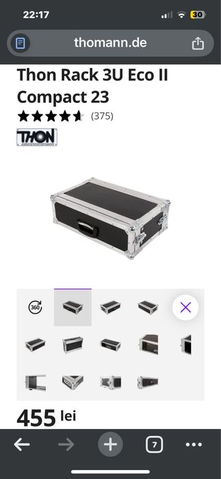 Midas mr18 + rack thon Eco 3u 23