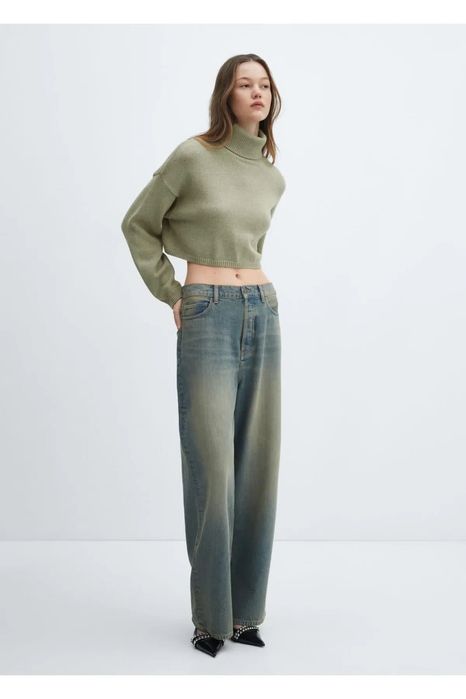 Свитер укорочённый MANGO