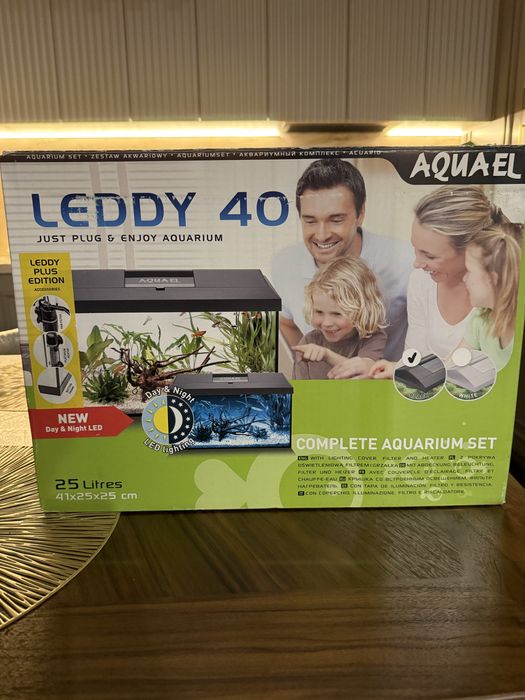 Аквариум Leddy 40 .      25 литров 41/25/25