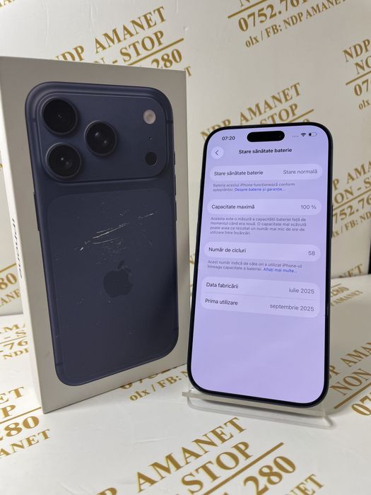 NDP Amanet Braila Iphone 17 Pro 256gb (44104)