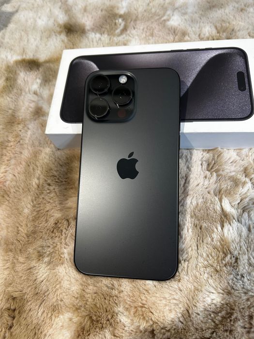 iPhone 15 Pro Max ,Black Titanium, 256 GB