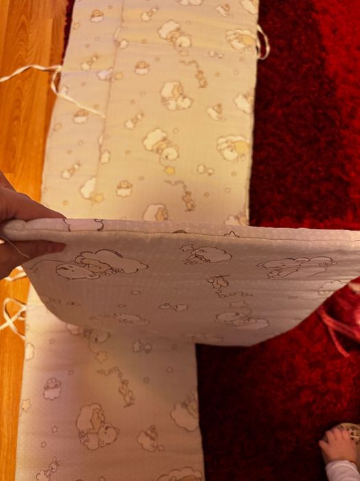 protecții textile pat bebeluș