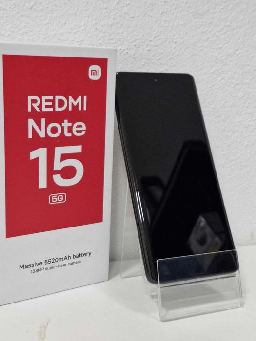 Telefon Xiaomi Redmi Note 15 5G 256 GB Black - Cod 124276